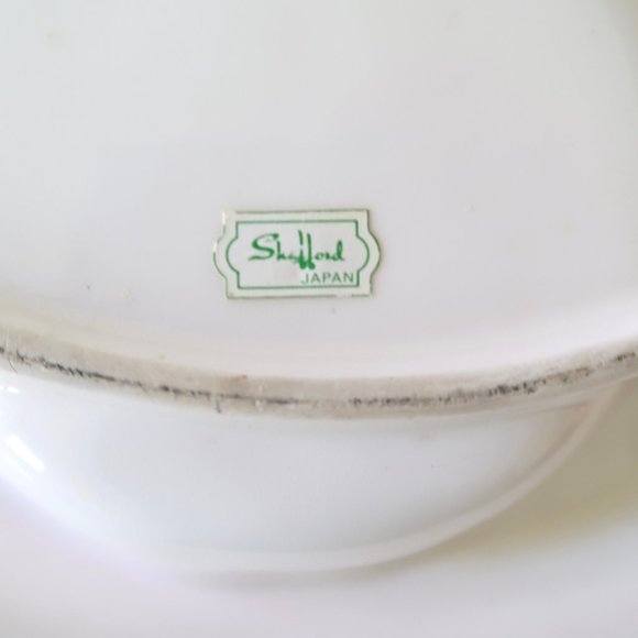 SHAFFORD Japan seashell chip & dip divided platter - Picture 4 of 5